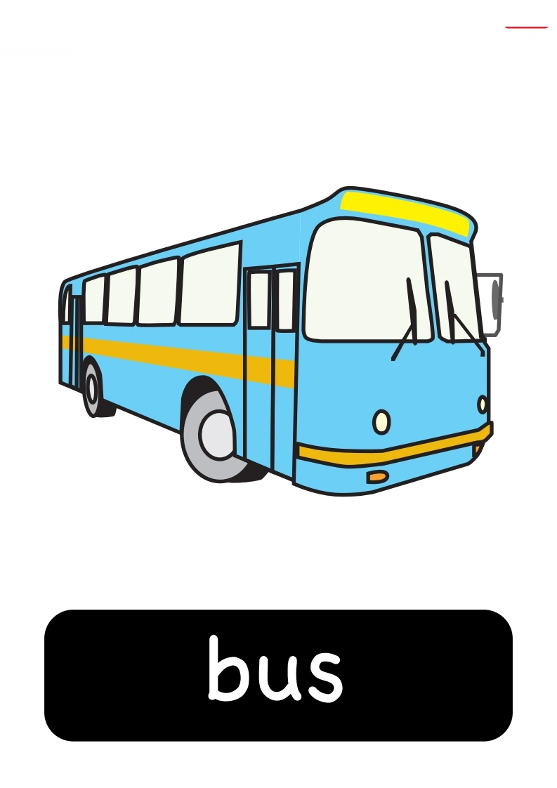 the-wheels-on-the-bus-flashcards-学芽网